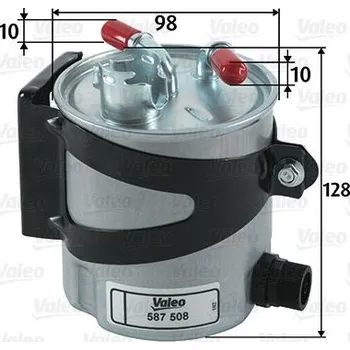 Palivový filtr Palivový filtr VALEO 587508