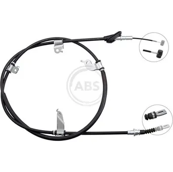 Lanko parkovací brzdy Tažné lanko, parkovací brzda A.B.S. K17264