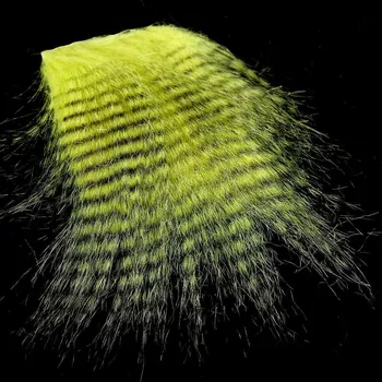 Umělá nástraha HENDS GRIZZLY FEATHERED FURABOU - OLIVOVĚ ŽLUTÁ GFF 934