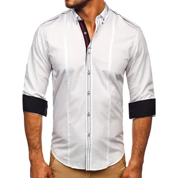 Pánská košile Pánská košile BOLF 4707 bílá - M