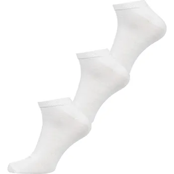 Pánské ponožky Bílé pánské nízké ponožky Bolf N3101-3P 3 PACK - 40-42