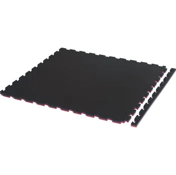 Gymnastika ProGame tatami Multisport Basic - černá/červená, 85209801 100cm x 100cm x 2.2cm