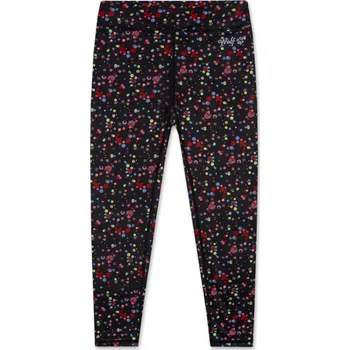 Dívčí oblečení Dívčí funkční legíny - Wolf T2494B, černá / puntíky Barva: Černá, Velikost: 134