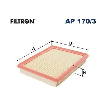 Vzduchový filtr Vzduchový filtr FILTRON AP 170/3