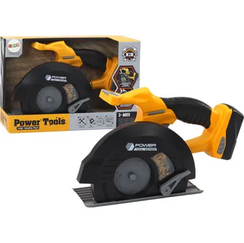 Mamido Dětská kotoučová pila nářadí žlutá se zvuky