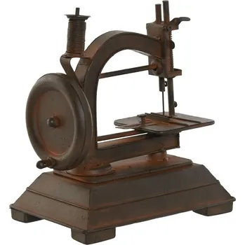 Vánoční dekorace Dekorace Home ESPRIT Vintage Šicí stroj Kov Bronzová (19 x 21 x 12 cm)