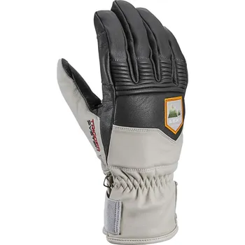 Módní doplněk Sjezdové rukavice LEKI Rubic 3D graphite-off white - 8