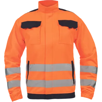 pracovní bunda CERVA Bunda MAX NEO HV, výstražná, unisex 0351006490050 Oranžová 50