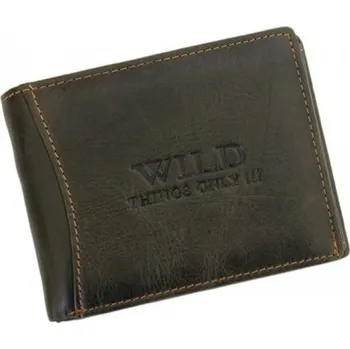 Módní doplněk Peněženka Wild Things Only 5501 - tmavě hnědá