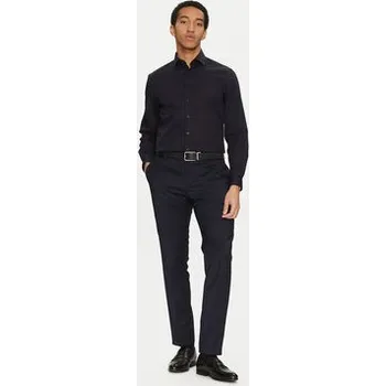 Pánská košile Calvin Klein Košile K10K109509 Tmavomodrá Slim Fit 39