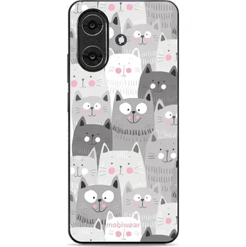 Pouzdro na mobilní telefon Lesklý kryt Mobiwear Glossy - Realme Note 60 - G045G - Kočičky (Prémiové lesklé pouzdro, obal, kryt Mobiwear Glossy na mobil Realme Note 60 - G045G - Kočičky, materiál Plast + TPU silikon - krytí po všech stranách, neošoupatelný potisk, tenké provedení,)