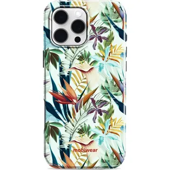 Pouzdro na mobilní telefon Odolný obal Mobiwear Elite Pro - Apple iPhone 16 Pro Max - E071E Flóra (Odolné pouzdro, obal kryt Mobiwear Elite Pro - maximální ochrana mobilu, zesílené hrany, přesné výřezy, pohodlné držení, odolná grafika, kvalitní materiály)