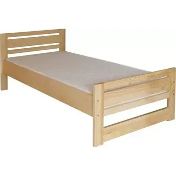 Postel Dřevěná postel DT 72 100x200 cm borovice masiv