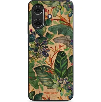Pouzdro na mobilní telefon Lesklý kryt Mobiwear Glossy - Realme Note 60 - G036G - Sukulenty (Prémiové lesklé pouzdro, obal, kryt Mobiwear Glossy na mobil Realme Note 60 - G036G - Sukulenty, materiál Plast + TPU silikon - krytí po všech stranách, neošoupatelný potisk, tenké proveden