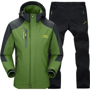 Zimní set na hory outdoor bunda a kalhoty Barva: Černá, Velikost: L