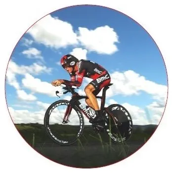 Jedlá dekorace na dort Obrázek Jedlý papír Cyklista