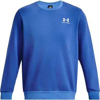 Pánská mikina Pánská mikina Under Armour Essential Flc Novelty Crw Velikost: M / Barva: modrá