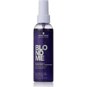 Schwarzkopf Professional Blondme Bond Repair Purple Spray Conditioner fialový kondicionér ve spreji 150 ml