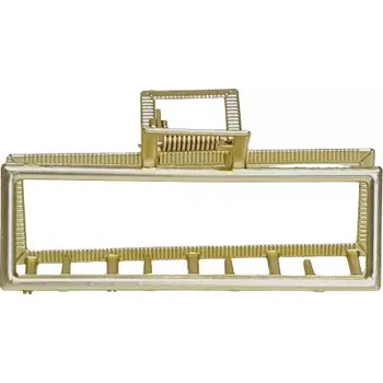 Ozdoba do vlasů Kovový skřipec do vlasů - zlatý - 8,9cm