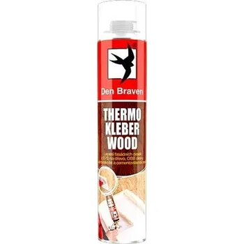 Montážní pěna DEN BRAVEN Thermo Kleber Wood 750 ml