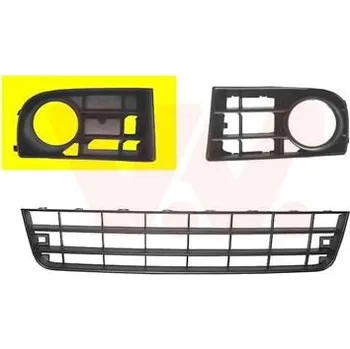 Karosérie Větrací mřížka, nárazník VAN WEZEL 5894598