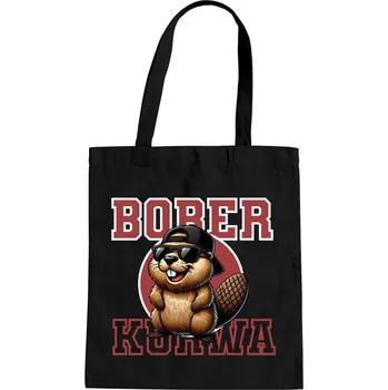 Žertovný předmět Bober! - taška s potiskem