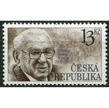 Poštovní známka Česká pošta (2015) č. 860 ** - Česká republika - Sir Nicholas Winton (1909–2015)