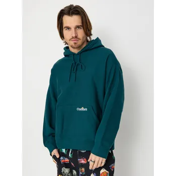 Pánská mikina Carhartt WIP Label Script HD (malachite) XL, zelená