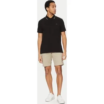 Pánské tričko Calvin Klein Polokošile K10K114141 Černá Regular Fit S