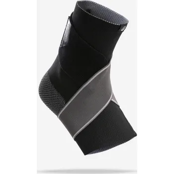 DECATHLON Ortéza na pravý/levý kotník stupeň zpevnění 2 4 ČERNÁ