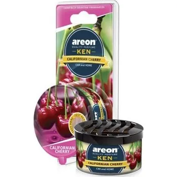 Vůně do auta Osvěžovač vzduchu AREON KEN blister - CALIFORNIAN CHERRY