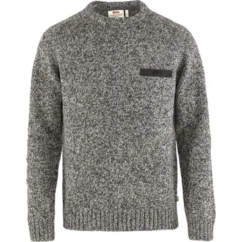 Pánská mikina svetr pánský FJÄLLRÄVEN Lada Round-neck Sweater M Grey - XL