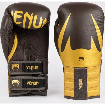 Boxerské rukavice Boxerské rukavice Venum Reverso - Chocolate / Gold Velikost: 10oz