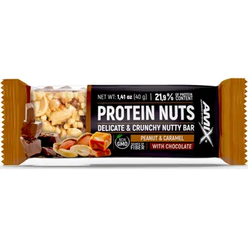 Fitness strava Amix Protein Nuts Bar 40 g peanut caramel