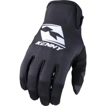 Cyklistické rukavice KENNY Cyklistické rukavice dlouhoprsté - GLOVES RACE - černá S