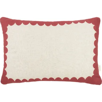 Polštář Nobodinoz Polštář obdélníkový Vibes 45x30 cm Carmine