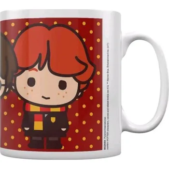 Keramický hrnek Harry Potter: Chibi Harry - Ron - Hermione (objem 315 ml) bílý