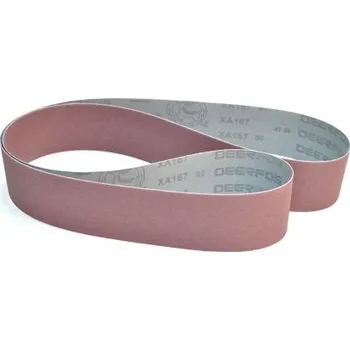 Brusný papír DEERFOS Brusný pás plátno XA167 25x762 P180