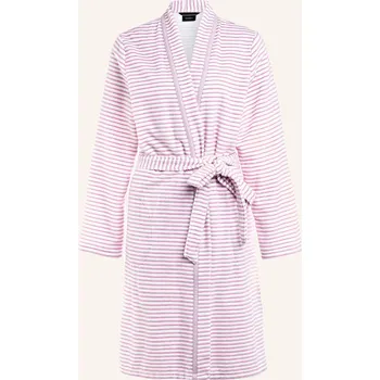 Dámský župan Cawö Dámský Župan, růžová/ bílá s proužky