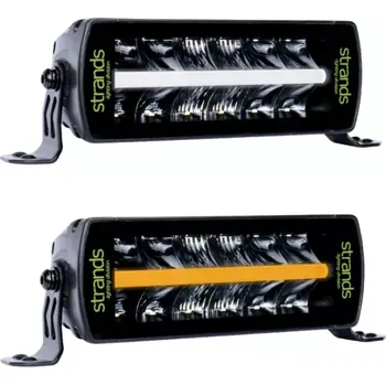 Přídavný světlomet LED rampa Strands Outlaw UDX 8" (203,2mm), s pozičním světlem, 10-32V, 5758lm, 66,3W