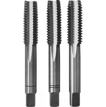 Závitořezný nástroj Závitník sadový M2 x 0,4 HSS LH 2N ČSN 22 3010, Levý