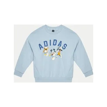 adidas Tepláková souprava Disney Mickey Mouse JN6100 Modrá Regular Fit 5_6Y