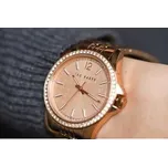 Ted Baker Hodinky BKPNIF903 Růžové zlato OS