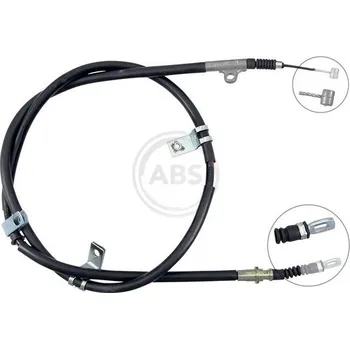 Lanko parkovací brzdy Tažné lanko, parkovací brzda A.B.S. K17429