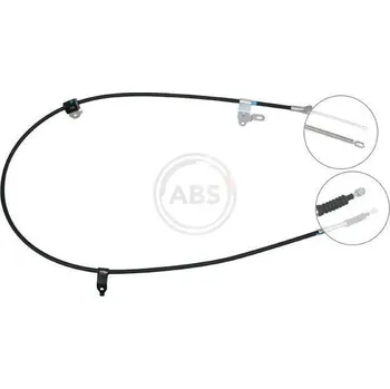 Lanko parkovací brzdy Tažné lanko, parkovací brzda A.B.S. K19328