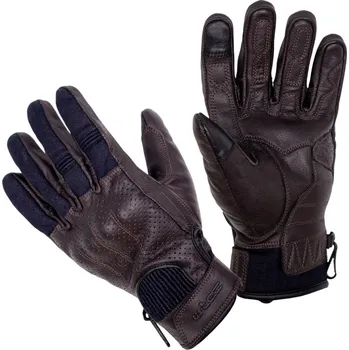 Moto rukavice W-TEC Letní moto rukavice Fowlar deep coffee-indigo - XL