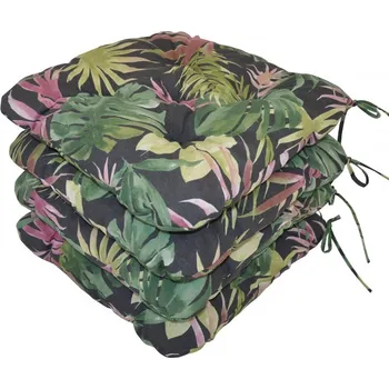 Podsedák Sedák UNI Maxi - set 4 kusů Motiv Monstera