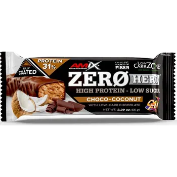 Fitness strava Amix Zero Herho 31% Protein Bar choco coconut 65 g