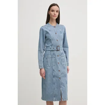 Dámské šaty Džínové šaty Pepe Jeans SCOTTIE PL953657 modrá 50X, vel. S