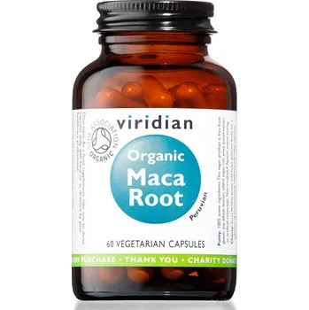 Fitness strava Viridian Organic Maca Root 60 cps